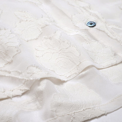 Rayon Jacquard Blouse