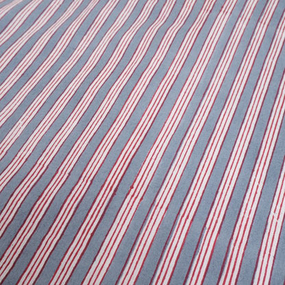 Block Print Stripe Short Blouse