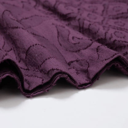 Cotton Jacquard Combo Blouse
