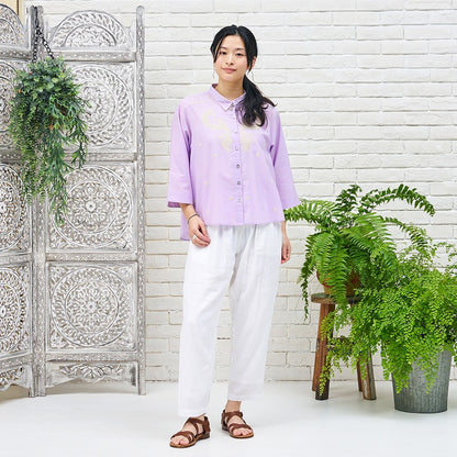 Oriental Embroidery Blouse