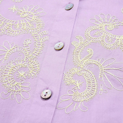 Oriental Embroidery Blouse