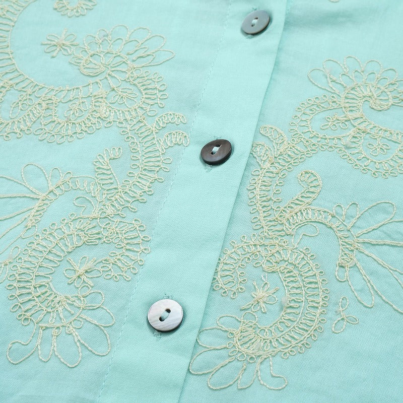 Oriental Embroidery Blouse