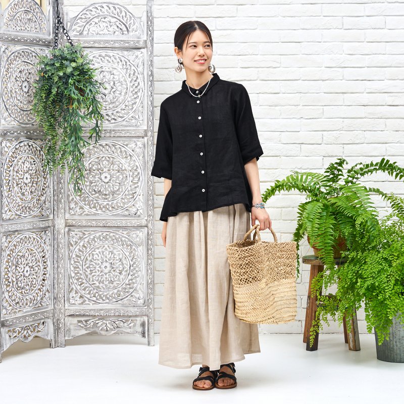 Linen Blouse N