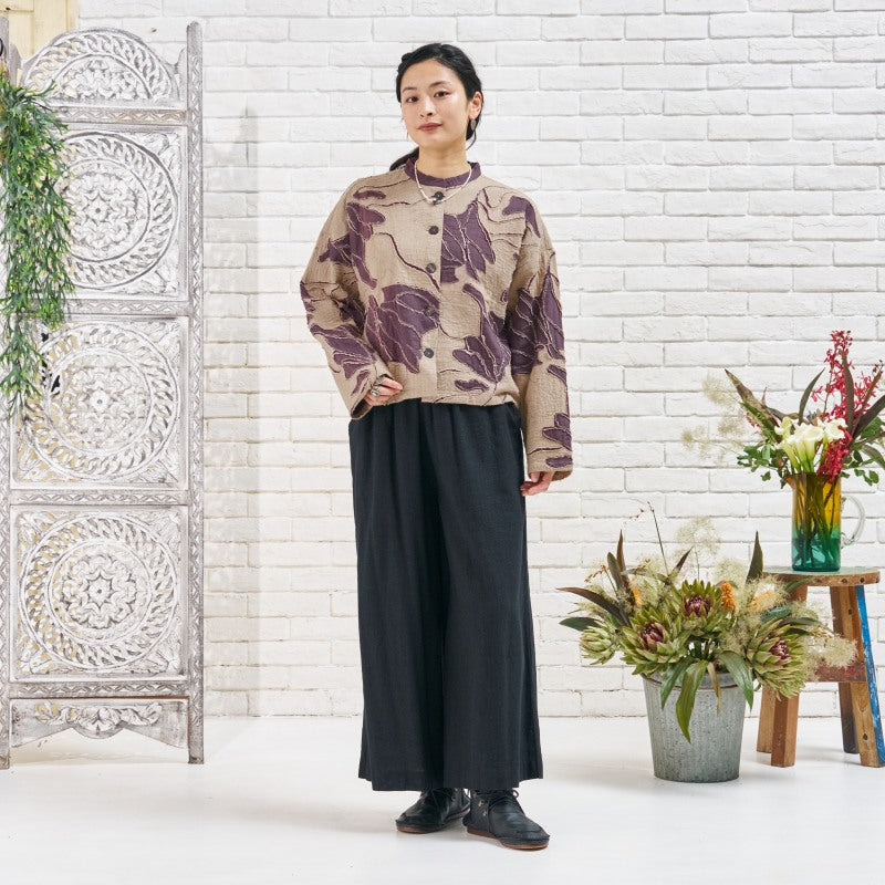 Cotton Layer Cutwork Jacket N