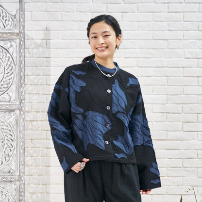 Cotton Layer Cutwork Jacket N