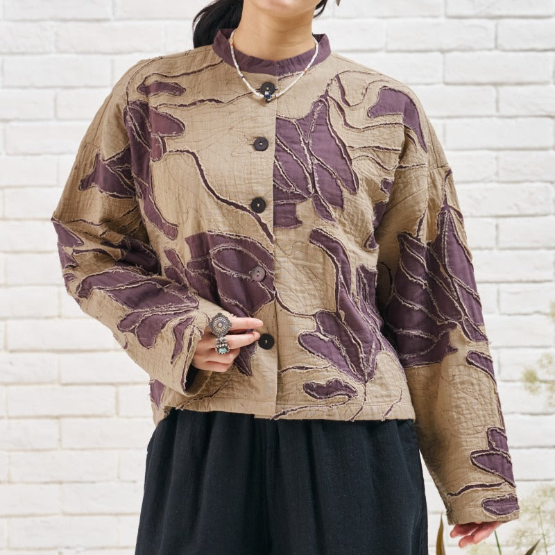 Cotton Layer Cutwork Jacket N