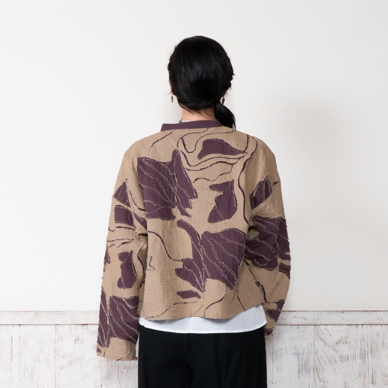 Cotton Layer Cutwork Jacket N