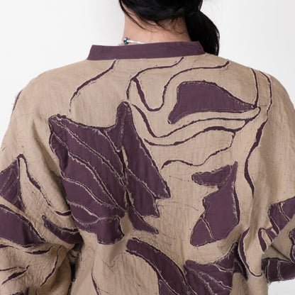 Cotton Layer Cutwork Jacket N