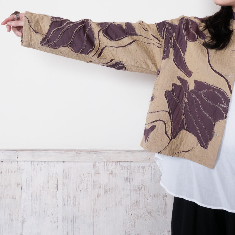 Cotton Layer Cutwork Jacket N