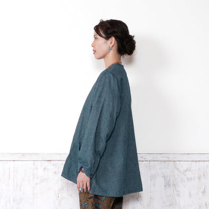 Cotton Melange Blouse