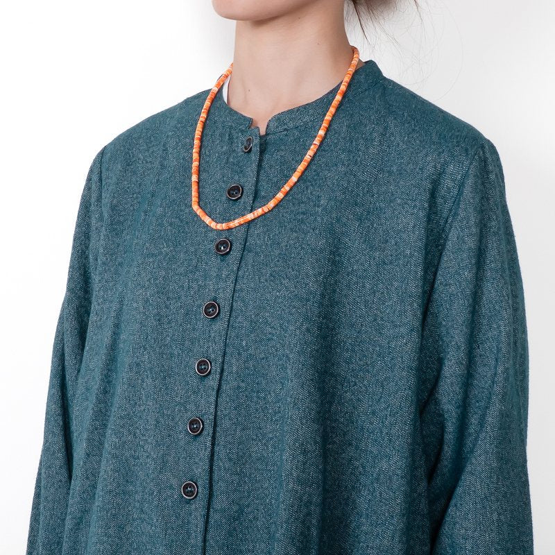 Cotton Melange Blouse