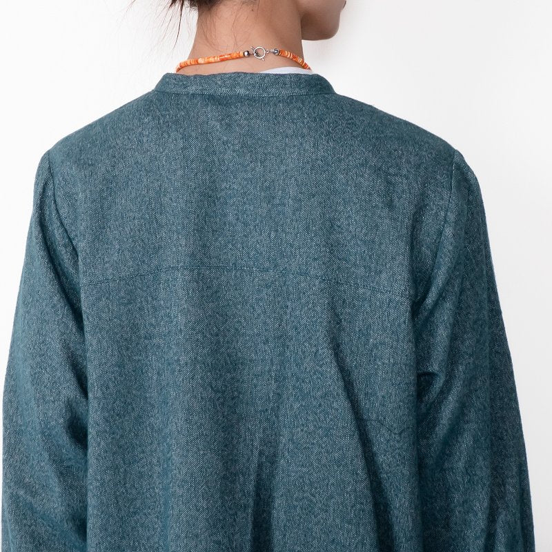 Cotton Melange Blouse
