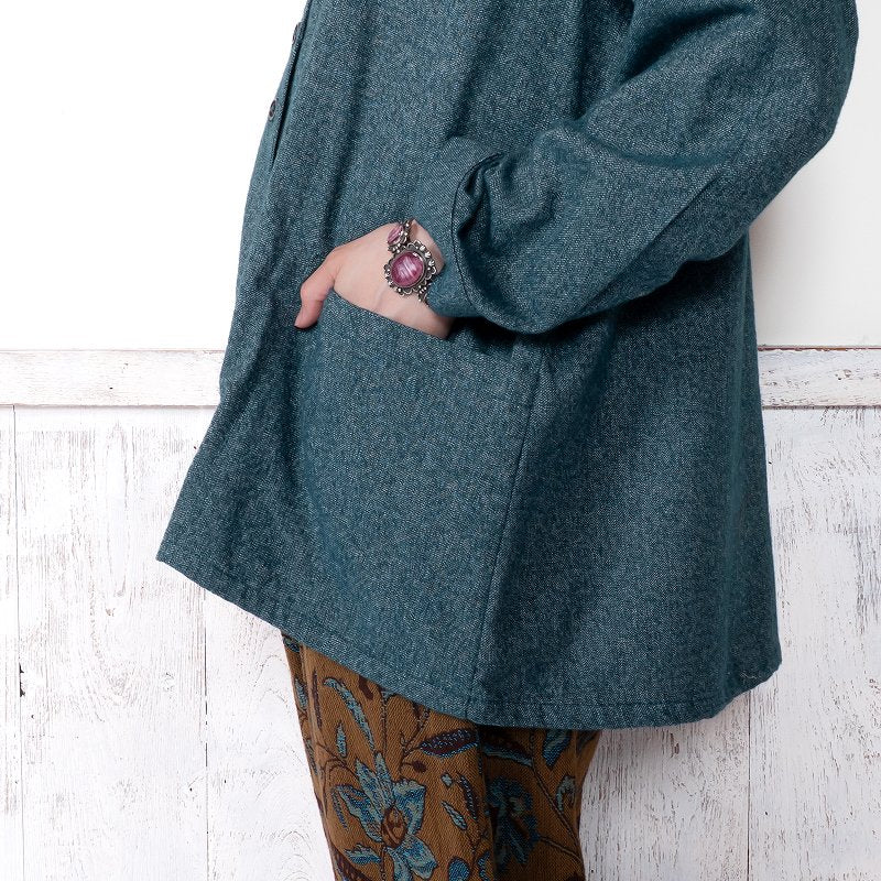 Cotton Melange Blouse