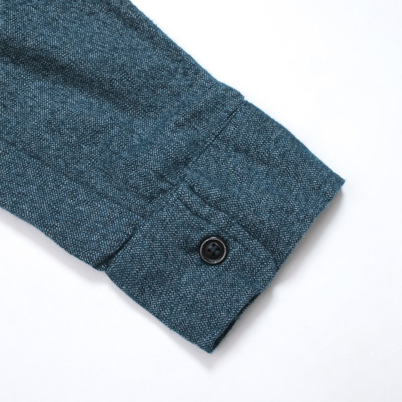 Cotton Melange Long Jacket