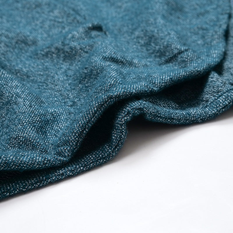 Cotton Melange Long Jacket