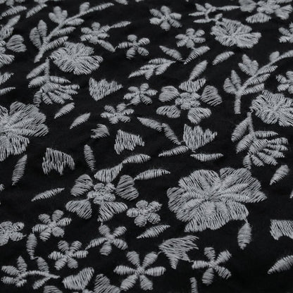 Cotton Small Floral Embroidery Blouse
