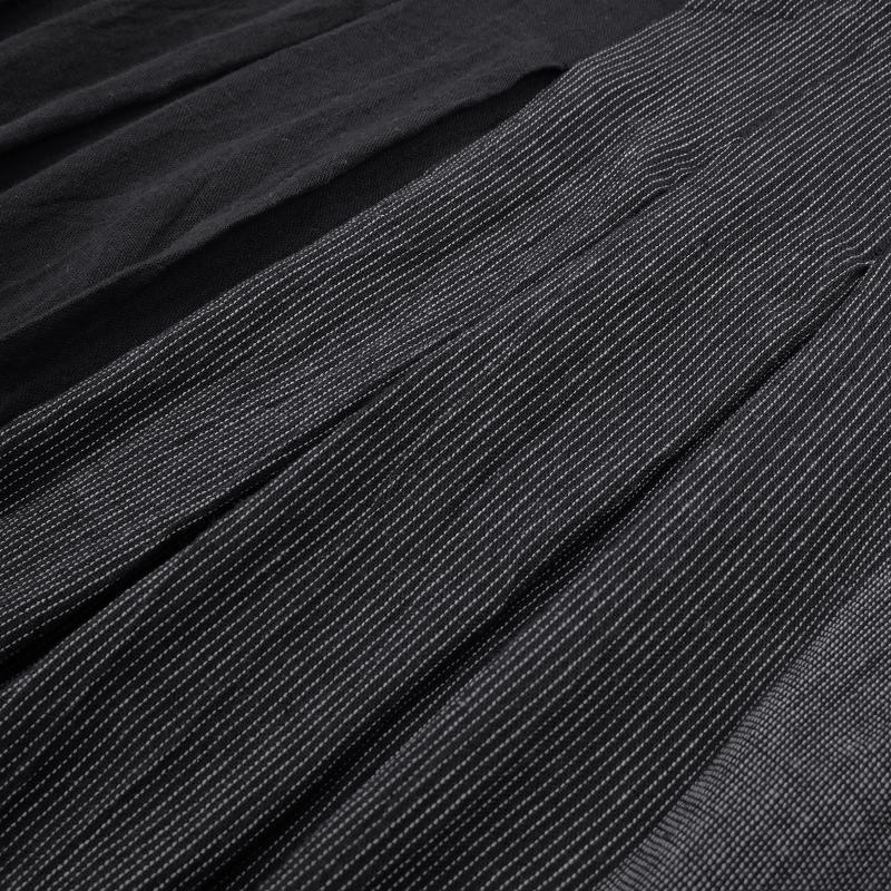Khadi Stripe Tuck Dress
