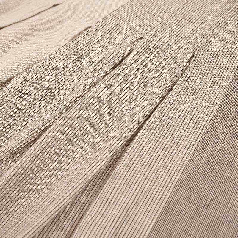Khadi Stripe Tuck Dress