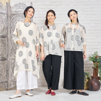 Dot Jacquard Dress