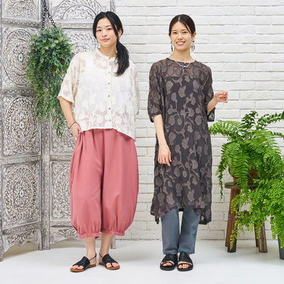Rayon Jacquard Dress