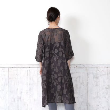 Rayon Jacquard Dress