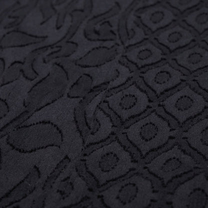 Cotton Jacquard Combo Dress