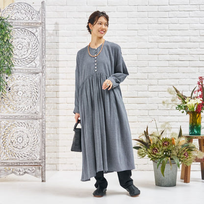 Cotton Dobby Dress