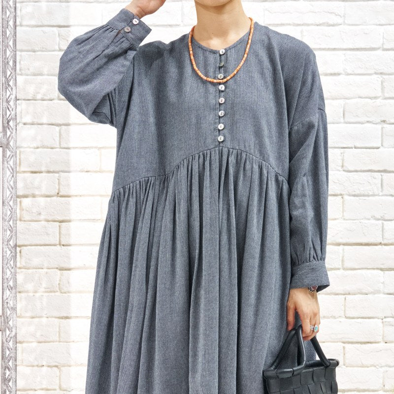 Cotton Dobby Dress