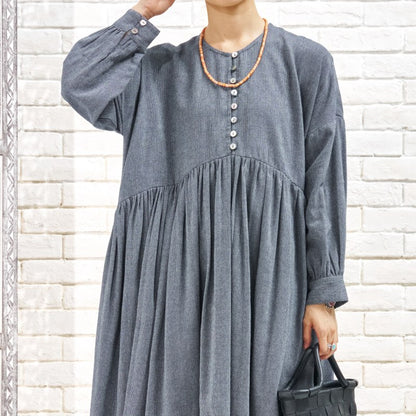 Cotton Dobby Dress