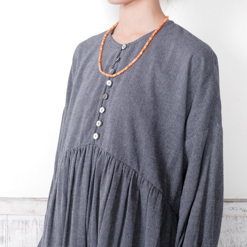 Cotton Dobby Dress