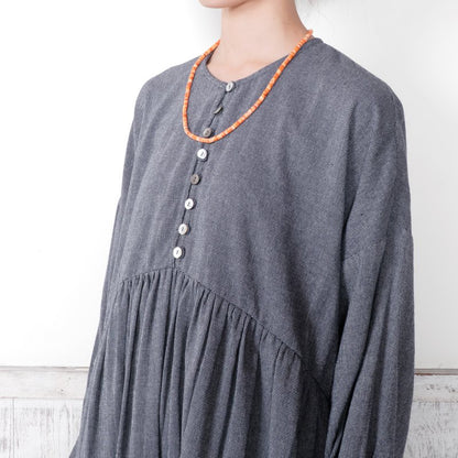 Cotton Dobby Dress