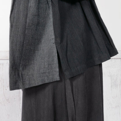Khadi Stripe Tuck Pullover