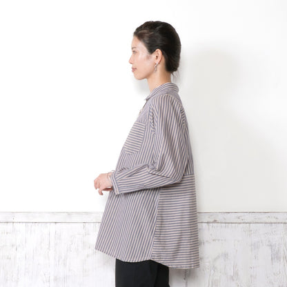 Stripe Accent Pullover N