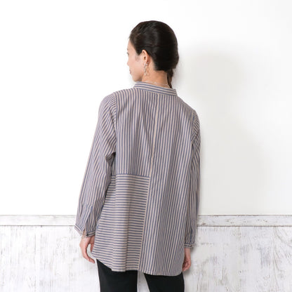 Stripe Accent Pullover N