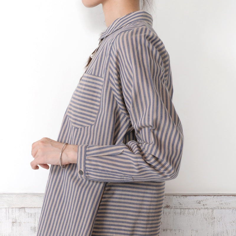 Stripe Accent Pullover N