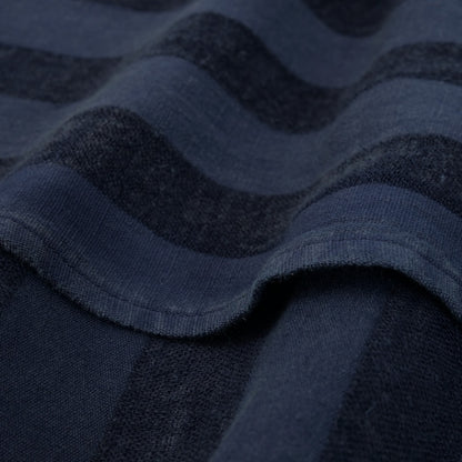 Cotton Linen Stripe Stone Wash Pullover