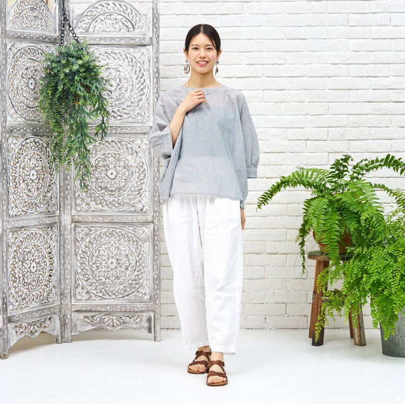 Pinstripe Pullover