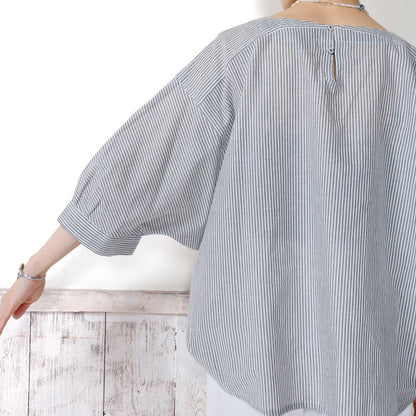 Pinstripe Pullover