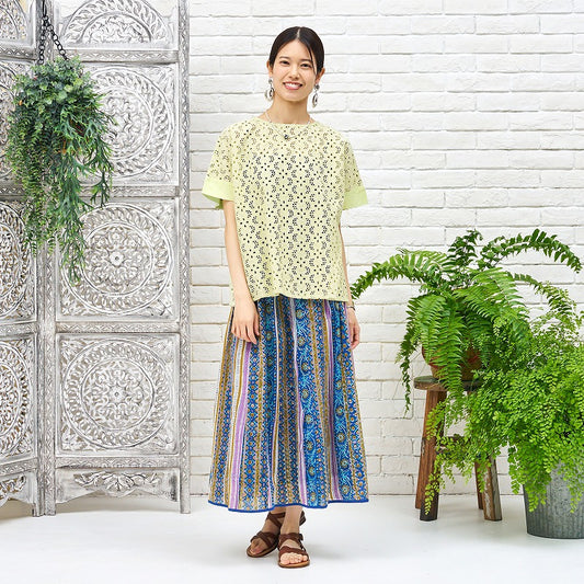 Lace Fabric Pullover