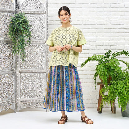 Lace Fabric Pullover