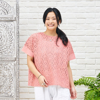 Lace Fabric Pullover
