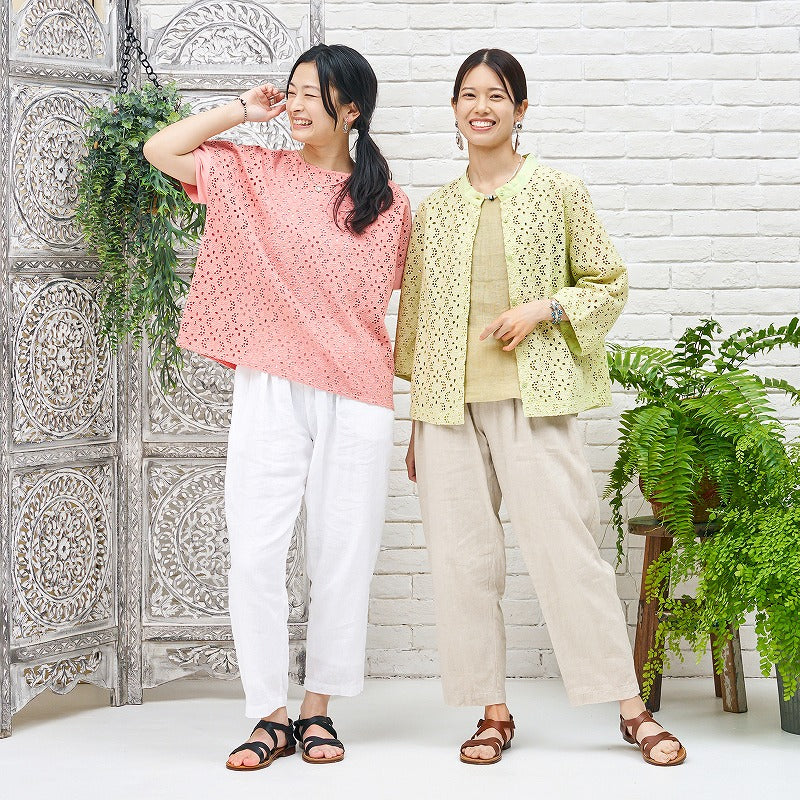 Lace Fabric Pullover