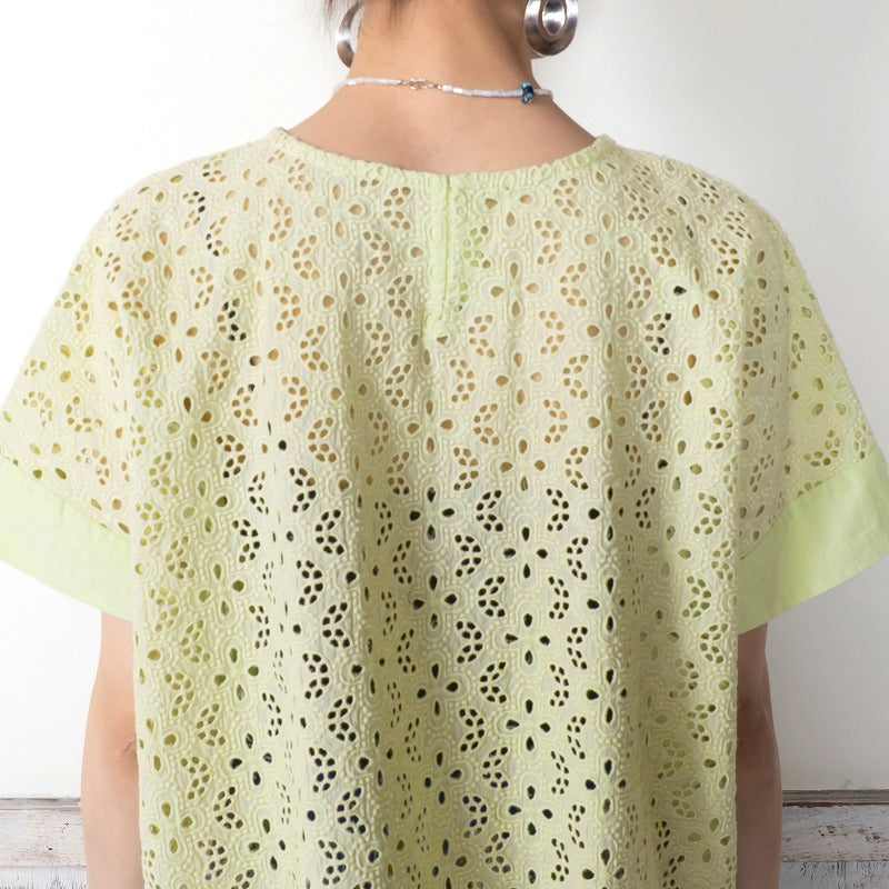 Lace Fabric Pullover