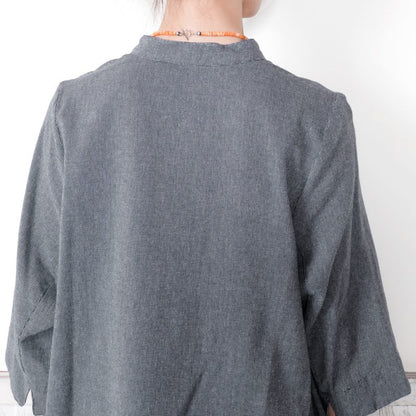 Cotton Dobby Tunic Dress