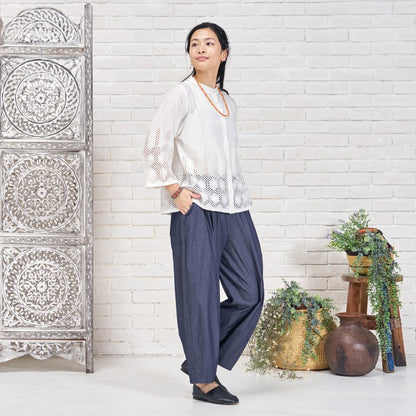 Denim Cocoon Pants