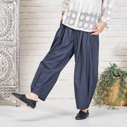 Denim Cocoon Pants