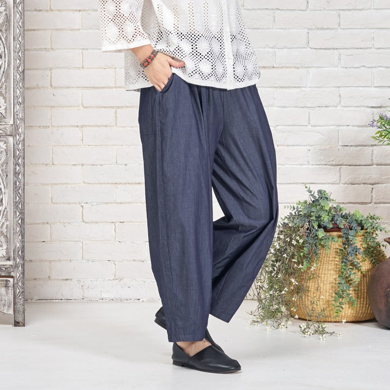 Denim Cocoon Pants