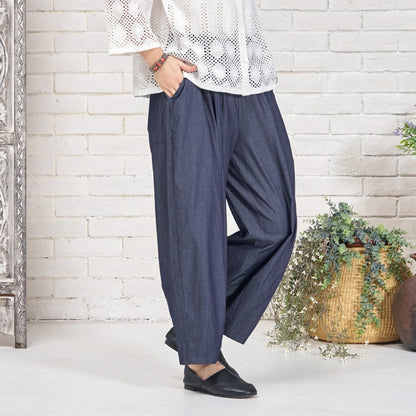 Denim Cocoon Pants
