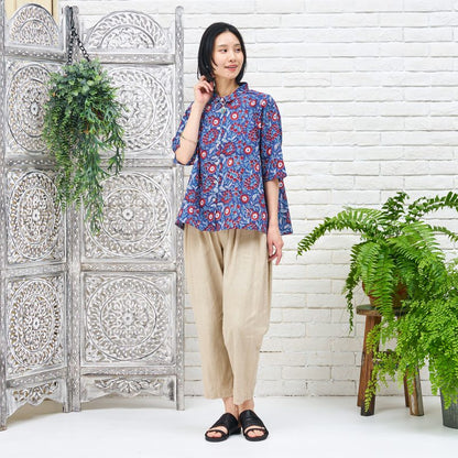 Linen Tapered Pants N