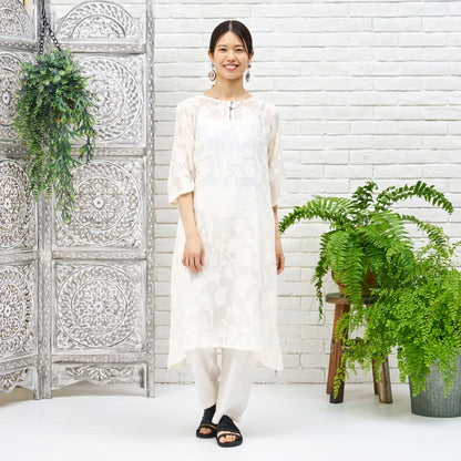Linen Tapered Pants N